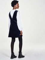 Fayette Pocket Front Pinafore Dress