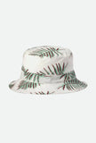 Beta Packable Bucket Hat - Aloha Off White