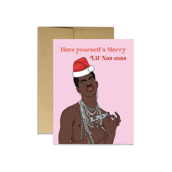 Lil Nas-mas Greeting Card