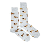 Hot Dog/ Weiner Dog Socks M