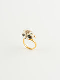 Raccoon Head Adjustable Ring