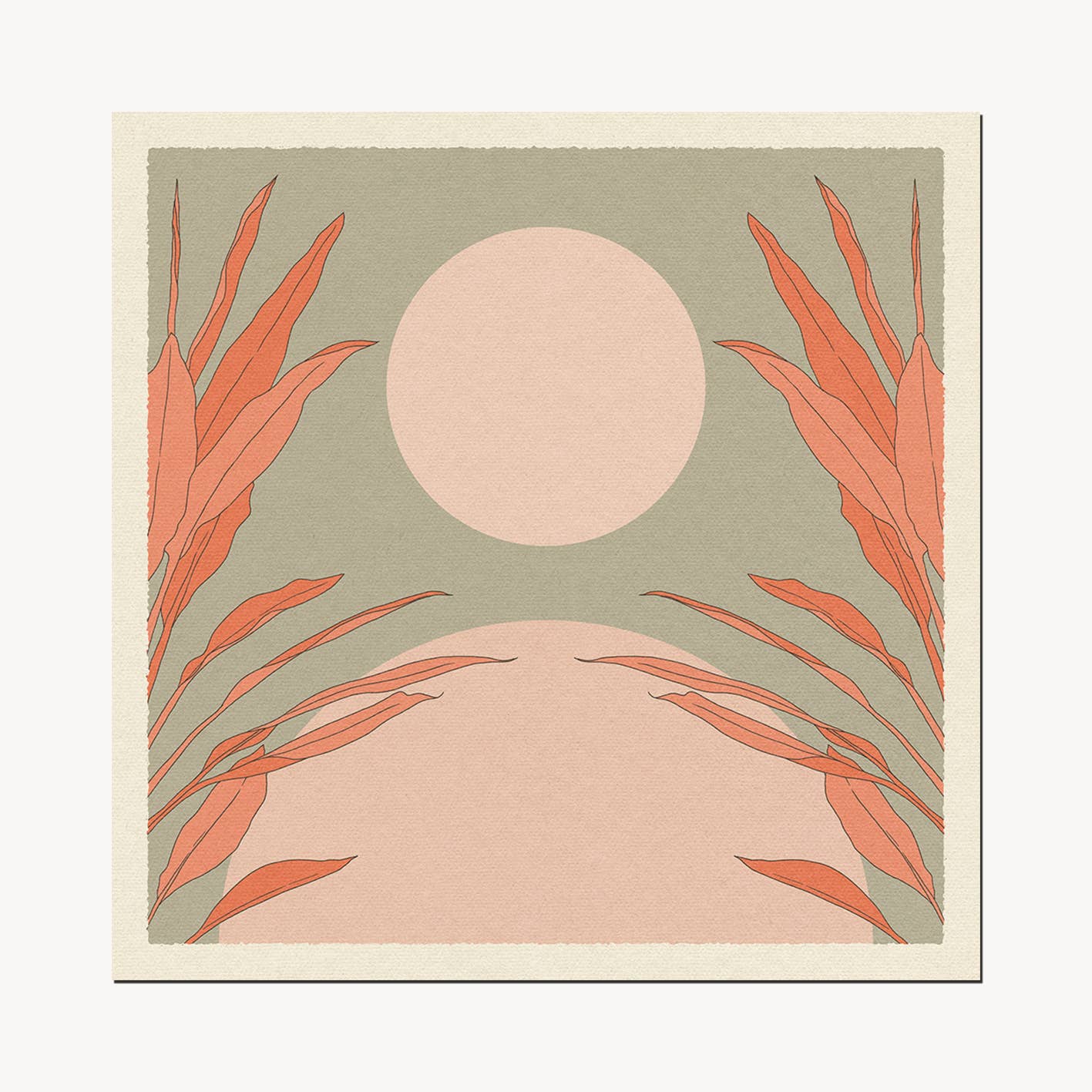 Wild Moon Print