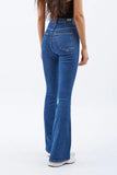 Moxy Flare Jeans - Cape Dark Plain