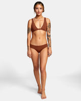 Camille Solid Boyshort Bikini Bottoms