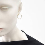 Plus or Minus Ear Jacket Earring