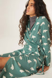 Polar Bear Wrap Dress