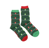 Ugly Christmas Lights Mismatched Socks