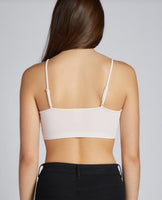 Bamboo Cross Front Bralette