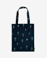 Potted Plant Printed Tote