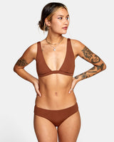 Camille Solid Boyshort Bikini Bottoms