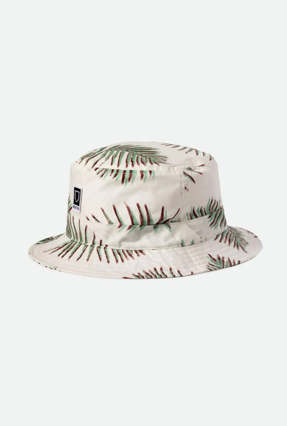 Beta Packable Bucket Hat - Aloha Off White