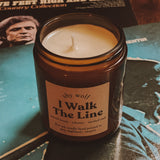 I Walk the Line Candle