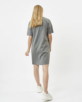 Regitza Short Dress - Dark Grey Melange