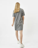 Regitza Short Dress - Dark Grey Melange