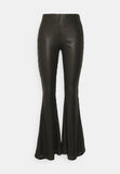 Matte Black Sequin Trousers