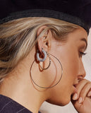 Capri Wire Hoop Earrings