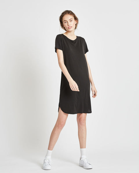 Larah Short Dress - Black