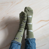 Birdwatching Mismatched Socks