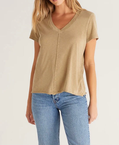 Dream Slub Tee - Driftwood