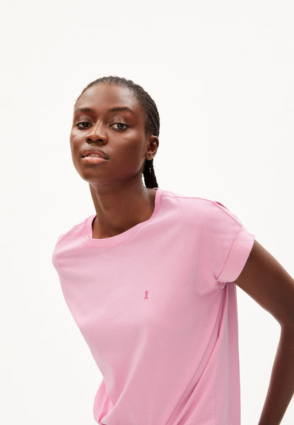Idaara Organic Cotton T Shirt - Raspberry Pink