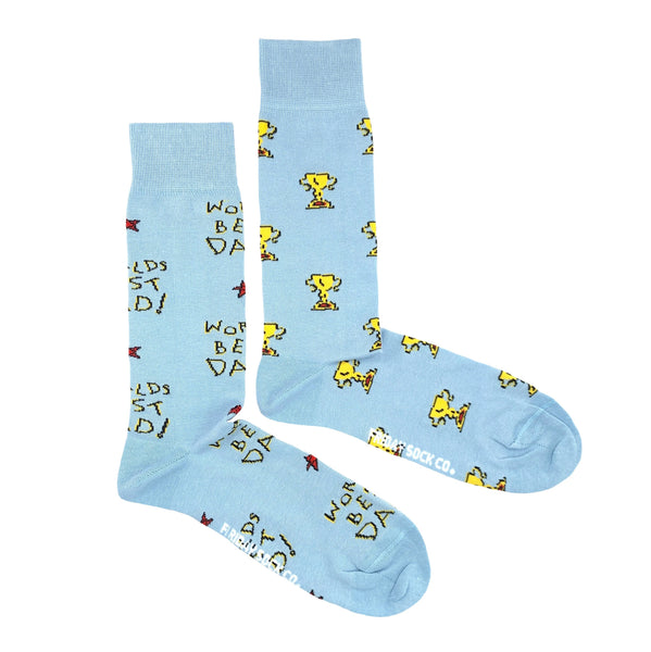 World’s Best Dad Mismatched Socks