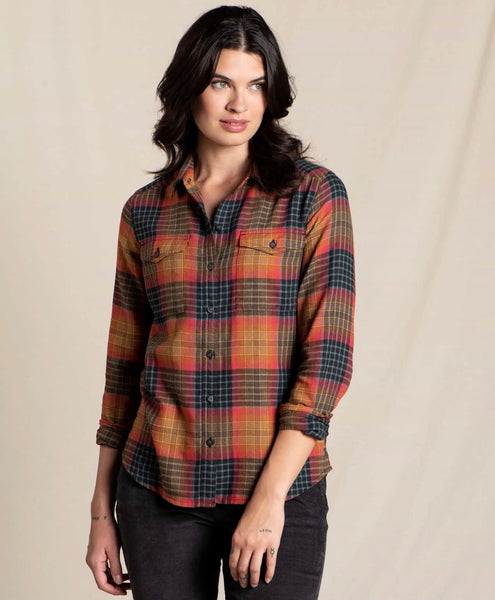 Re-Form Flannel Shirt - Cedar Ombre