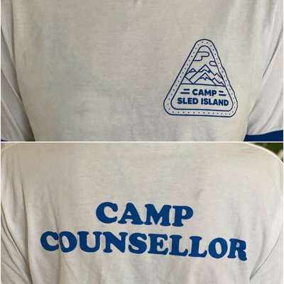 Sled Island Camp Counsellor Tee