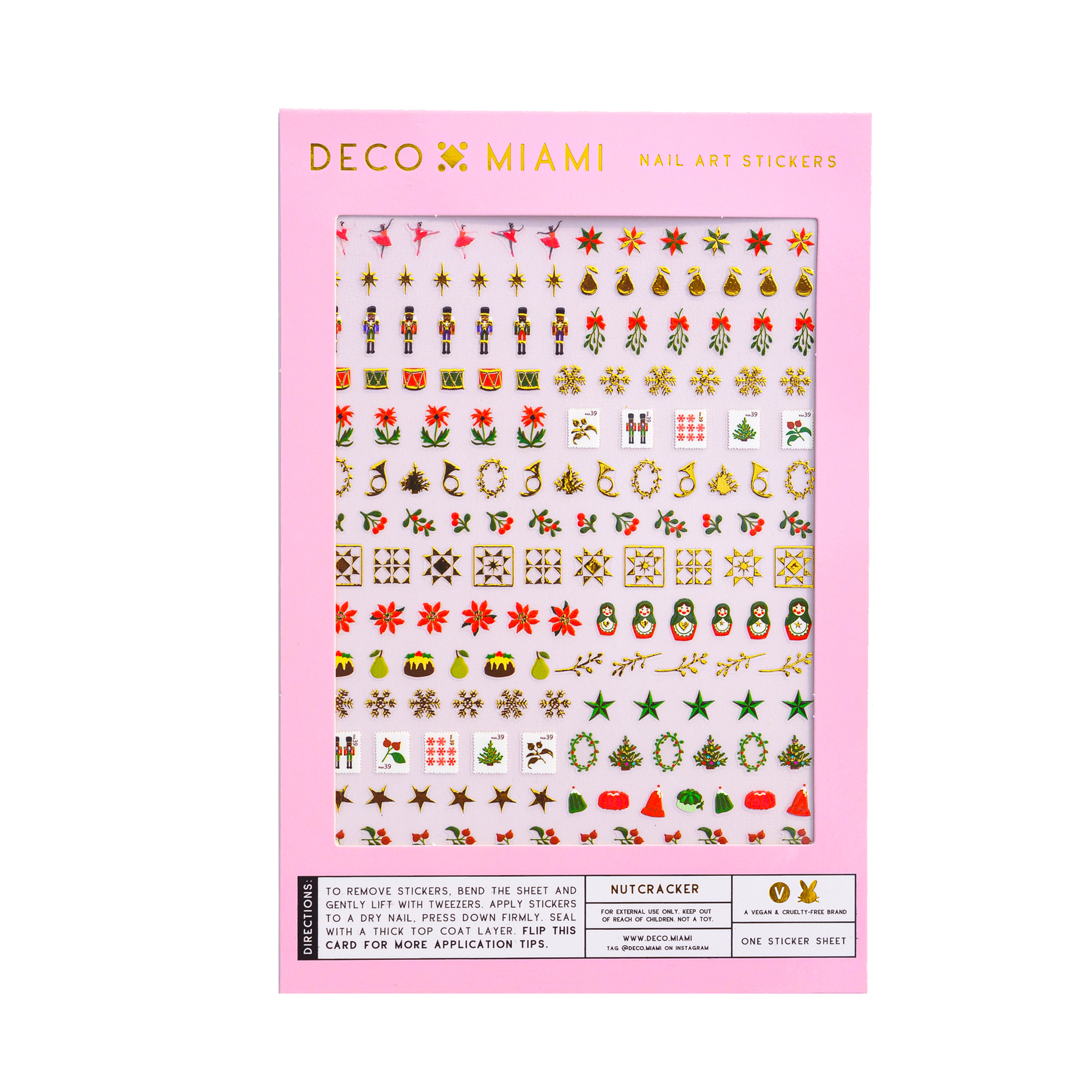 Nail Art Stickers - Holiday
