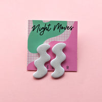 Squiggle Stud Earring