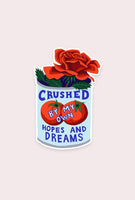 Crushed Sticker