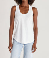 Relaxed Slub Tank - White
