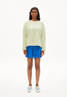 Frankaa Stripe Sweatshirt - Light Lime/ Undyed