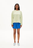 Frankaa Stripe Sweatshirt - Light Lime/ Undyed