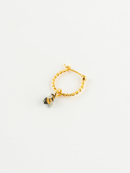 Bee Mini Hoop Earring