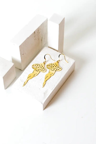 Amanita Mushroom Earring