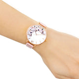 Signature Floral Dusty Pink and Rose Gold Watch