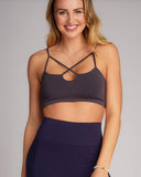 Bamboo Cross Front Bralette