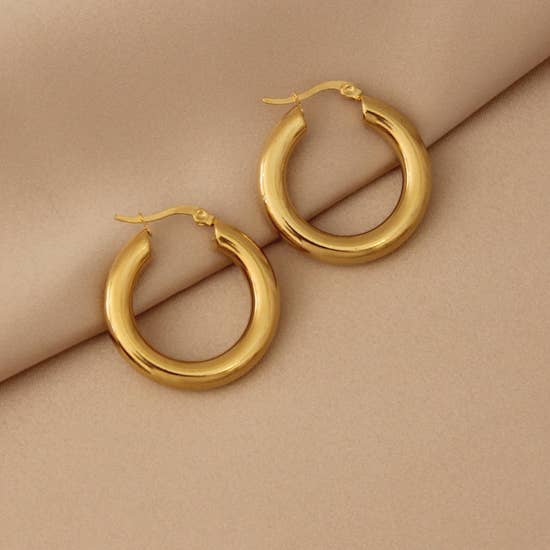 Classic Hoop Earring - Large