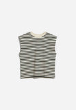 Aranjaa Stripe Sweatshirt - Undyed/Black