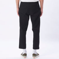 Straggler Flooded Pant - Black