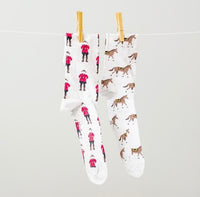 Horse & Mountie Socks M