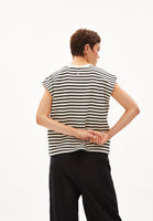 Aranjaa Stripe Sweatshirt - Undyed/Black