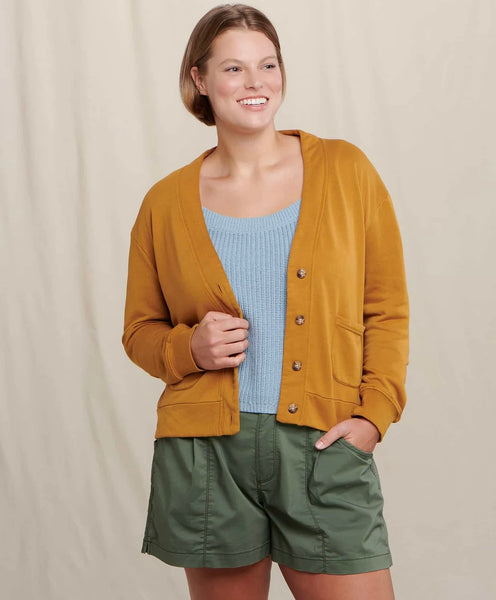 Hemp Daybreaker Cardi - Kelp