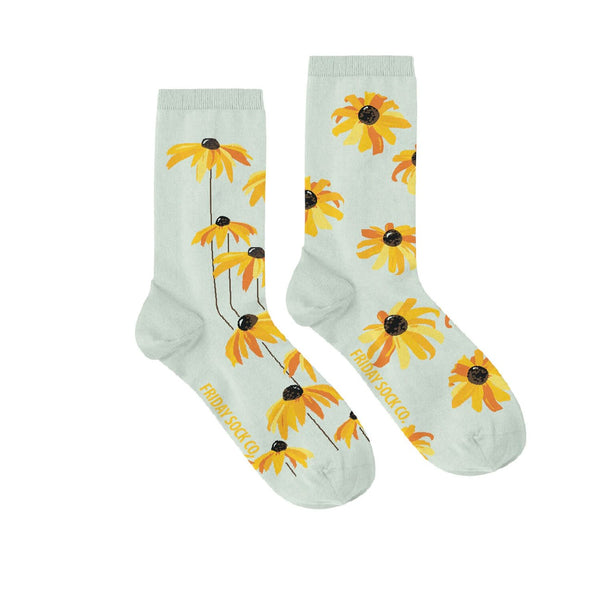Black Eyed Susan Mismatched Socks