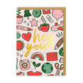Hey You Greeting Card