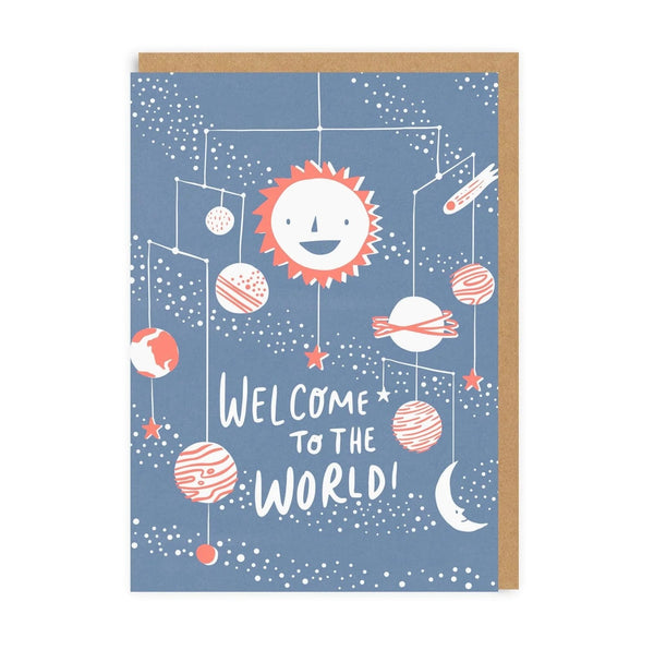 Welcome To The World Greeting Card