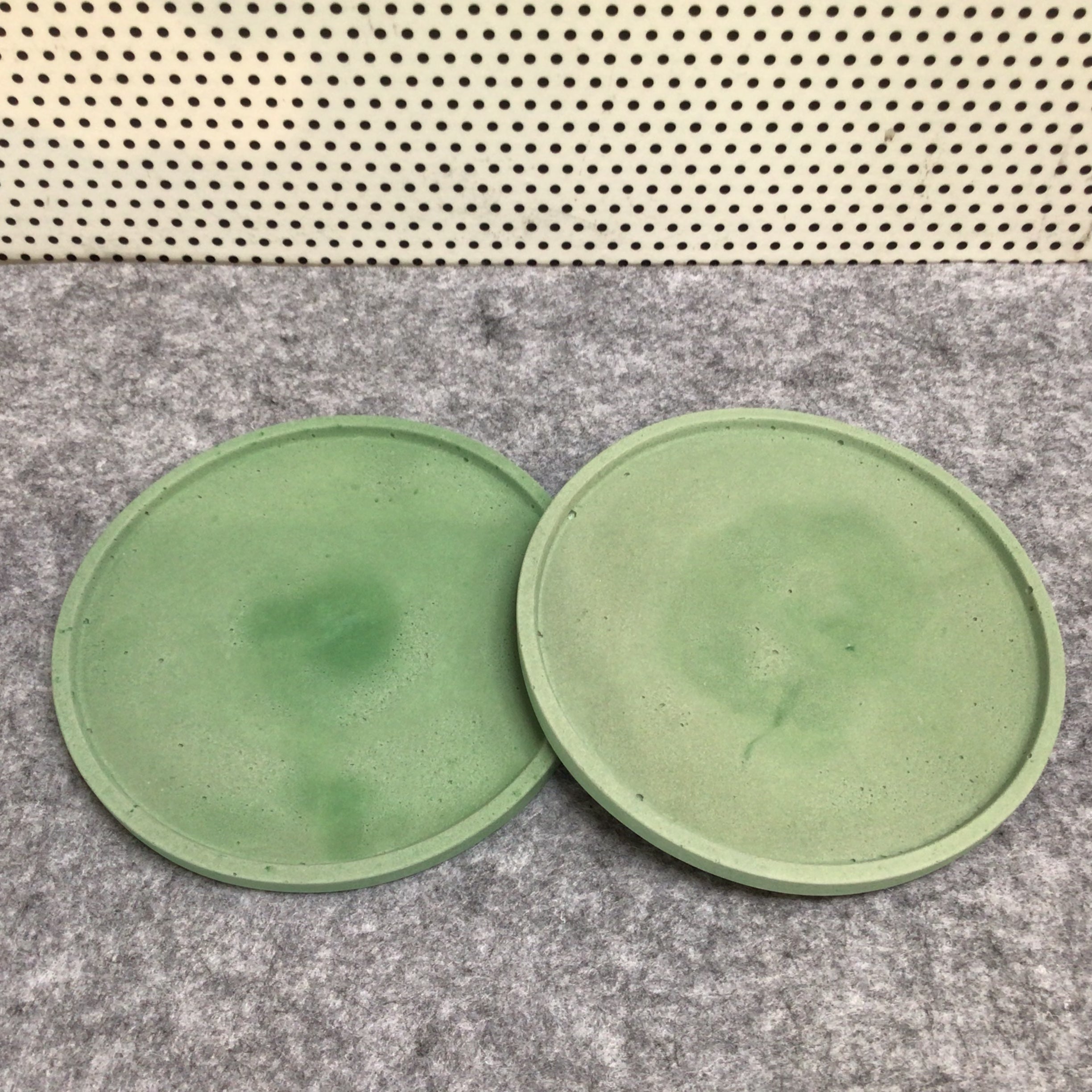 Round Cement Mini Tray