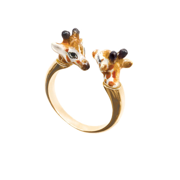 Giraffe Face-to-Face Ring
