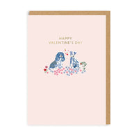 Cath Kidston Puppy Fields Valentine's Day Greeting Card