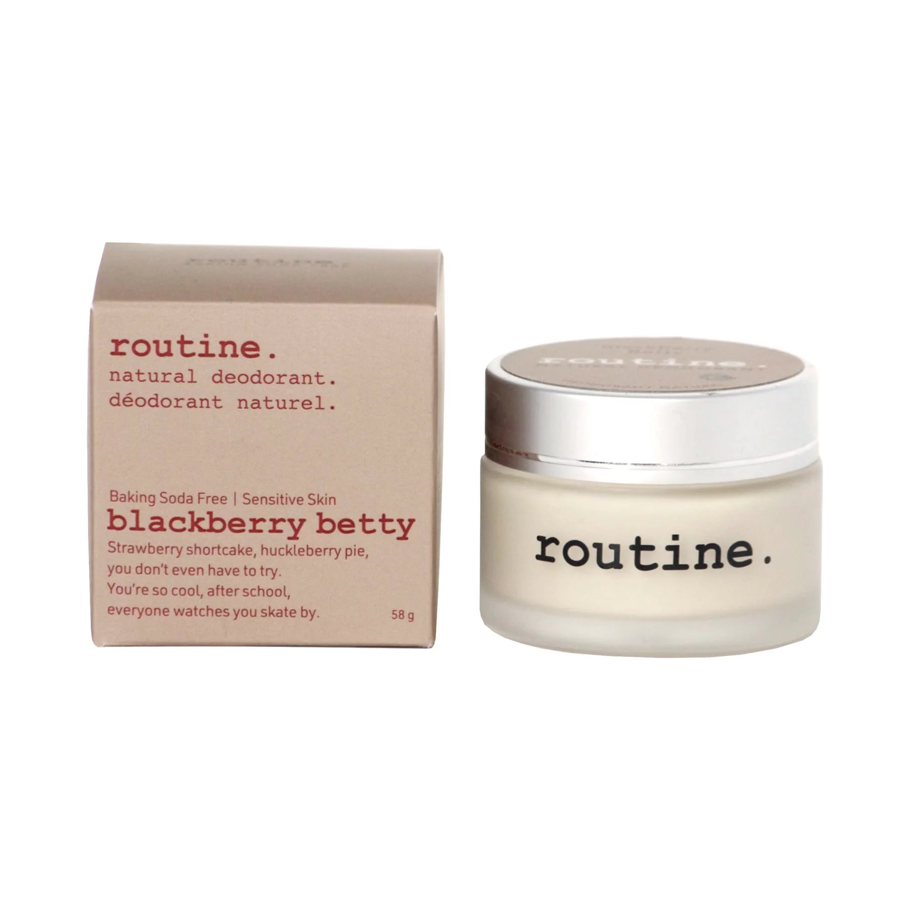 Blackberry Betty Baking Soda Free Natural Deodorant